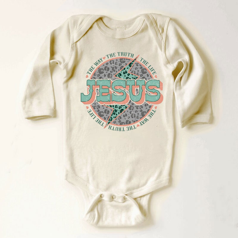 Jesus Thunderbolt Christian Baby Bodysuit