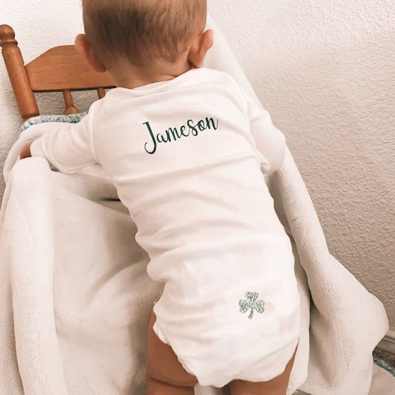 Just A Wee Bit Irish Baby Bodysuit
