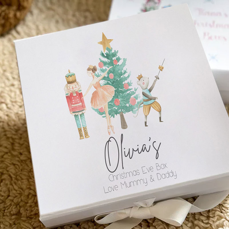 Kids Personalised Christmas Eve Box The Nut Cracker