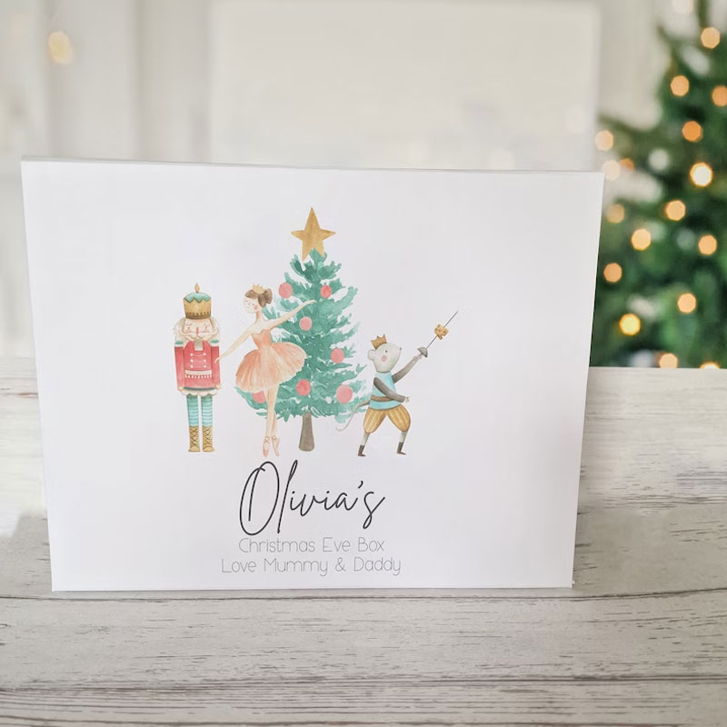 Kids Personalised Christmas Eve Box The Nut Cracker