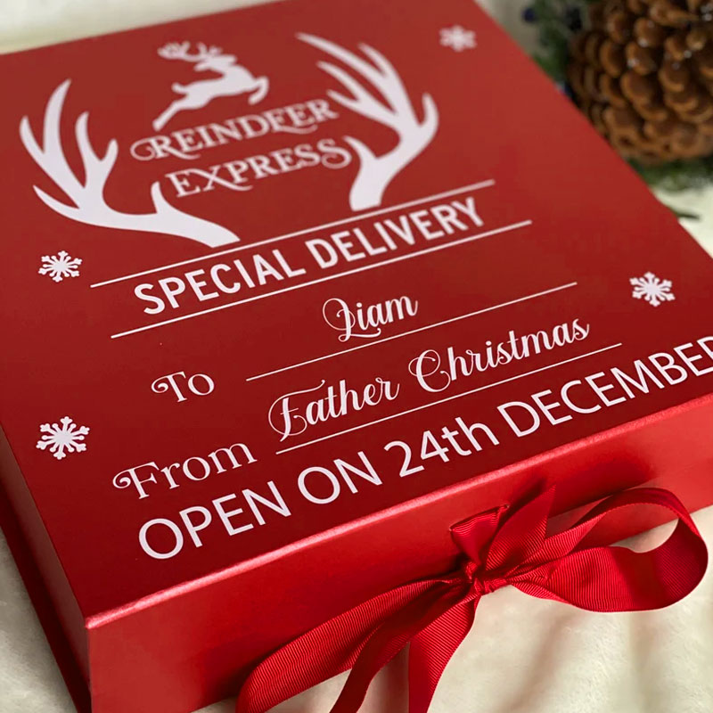 Kids Reindeer Express Delivery Christmas Eve box