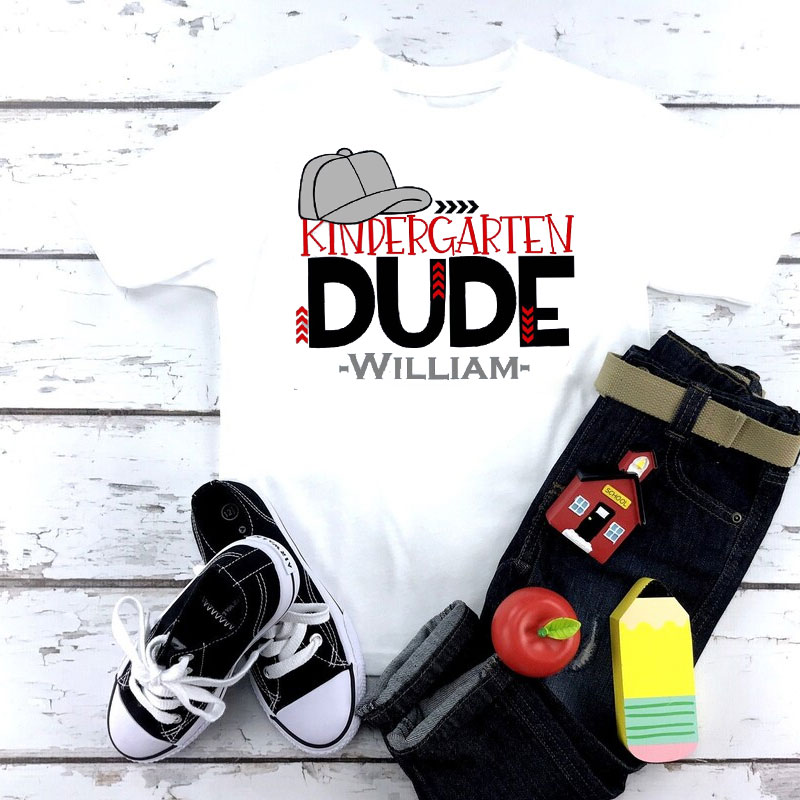 Kindergarten School shirt First day of school Tshirt