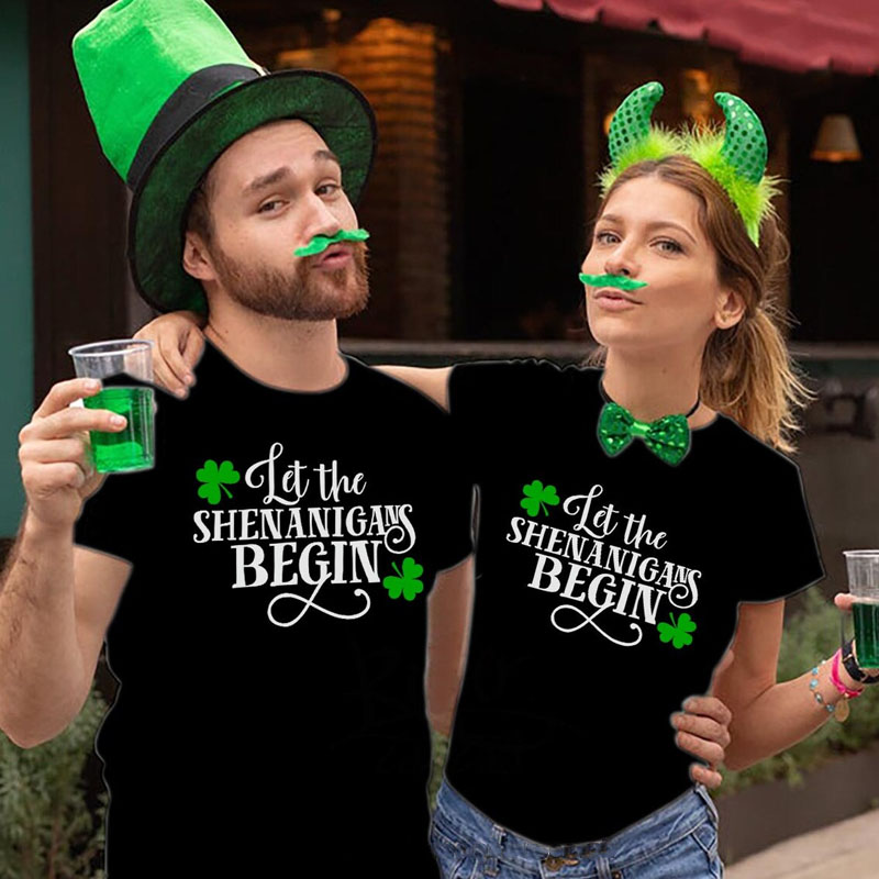 [Adult Tee]Let The Shenanigans Begin Patrick's Day Shirt