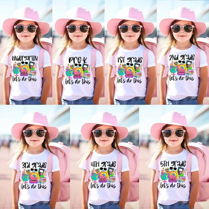 1st Grade Let's Do This Shirt First day of school