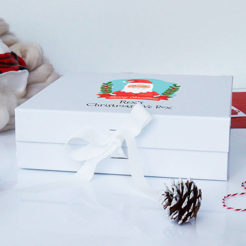 Luxury Christmas Eve Box Santa Personalised Printed Box