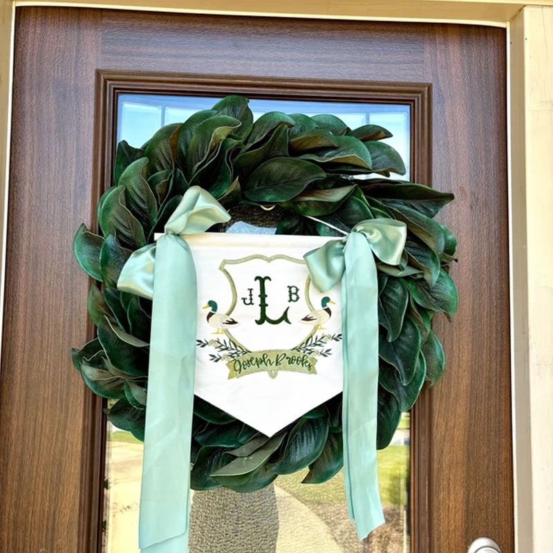 Mallard Welcome Baby Banner