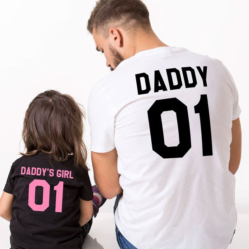 [Adult Tee]Matching Dad And Baby Personalized T-Shirt