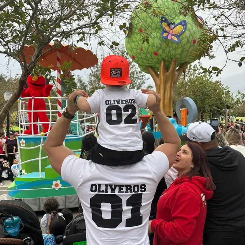 [Adult Tee]Matching Dad And Baby Personalized T-Shirt