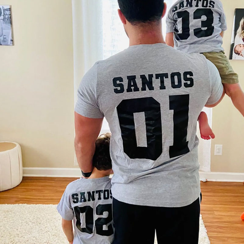 [Youth Shirt / 2-14 Years] Matching Dad And Kid Personalized Shirt