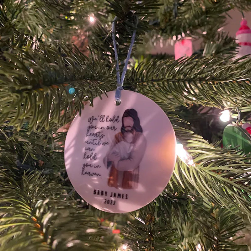 Miscarriage Ornament Baby Memorial Christian Sympathy
