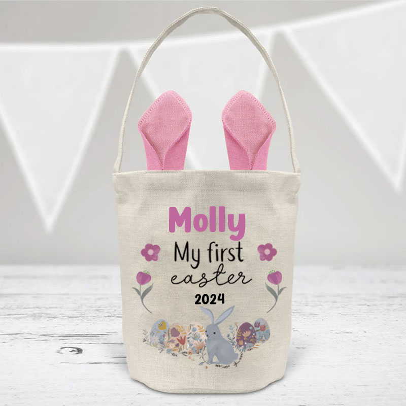 My First Easter Bunny Bag Kids Easter Basket