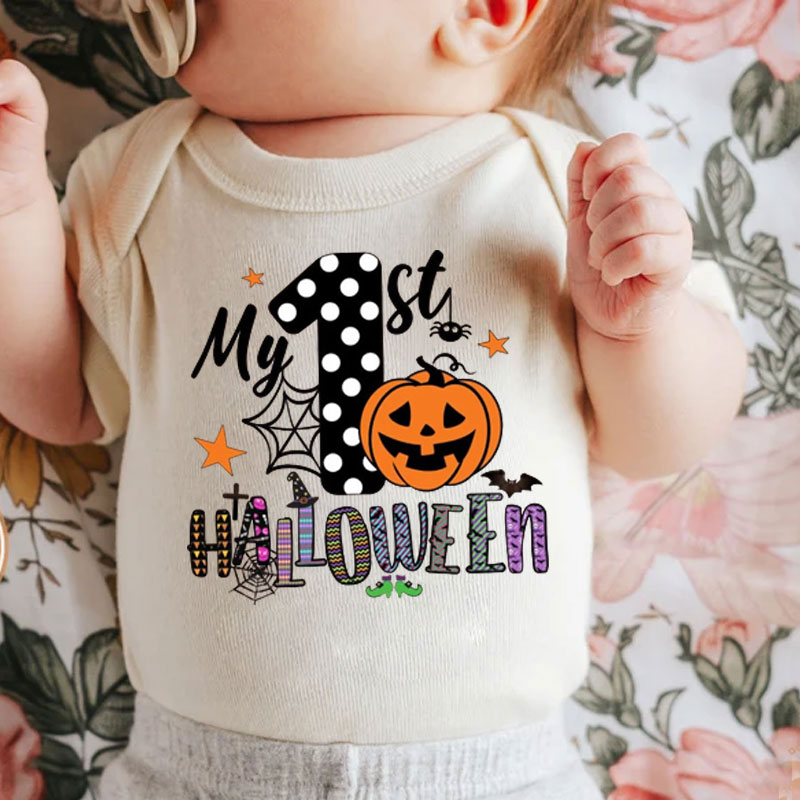 My first Halloween Baby bodysuit