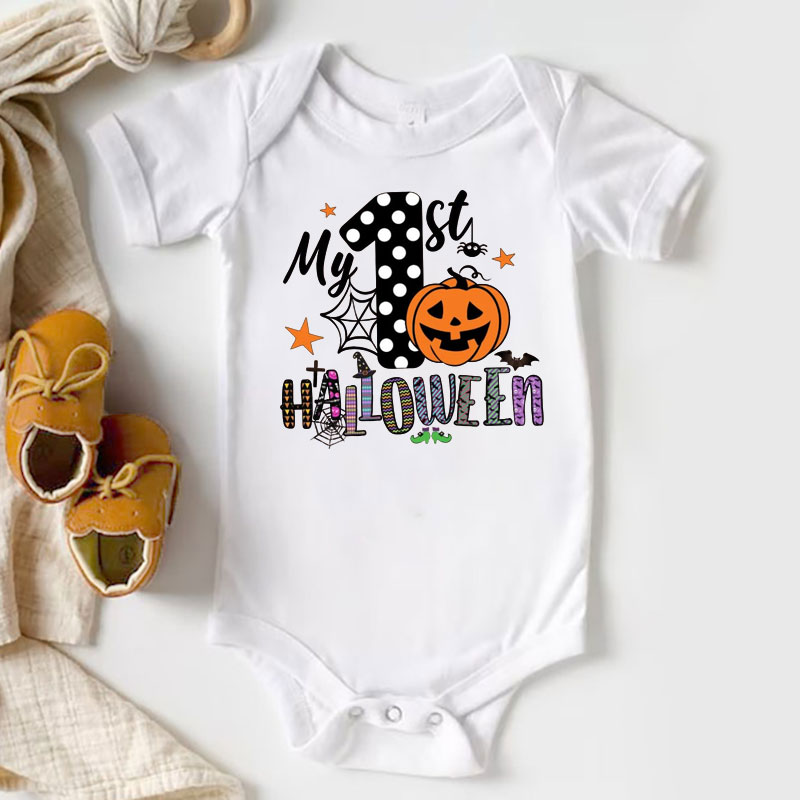My first Halloween Baby bodysuit