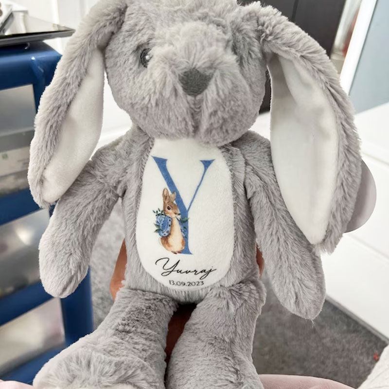 Personalised Bunny Rabbit New Baby Gift
