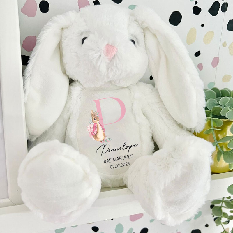 Personalised Bunny Rabbit New Baby Gift