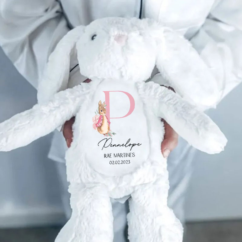 Personalised Bunny Rabbit New Baby Gift
