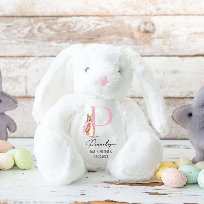 Personalised Bunny Rabbit New Baby Gift