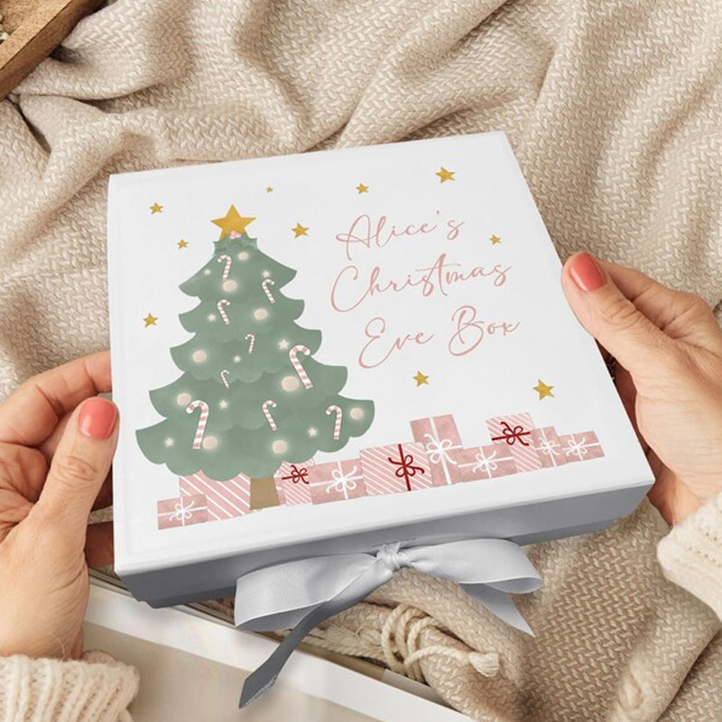 Personalised Christmas Eve Box Dance Girl Christmas Tree