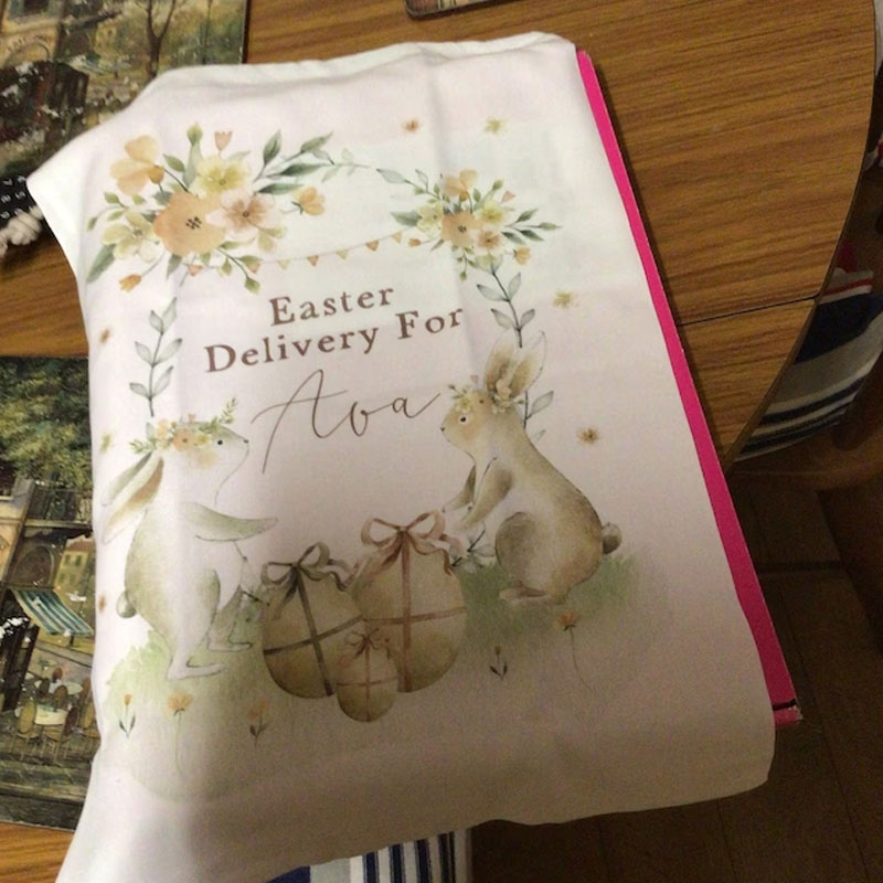Personalised Easter Bag Easter Sack Gift