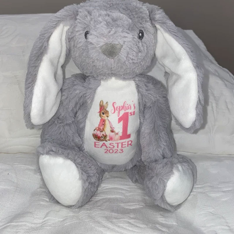 Personalised Easter Bunny Rabbit Easter Baby Gift