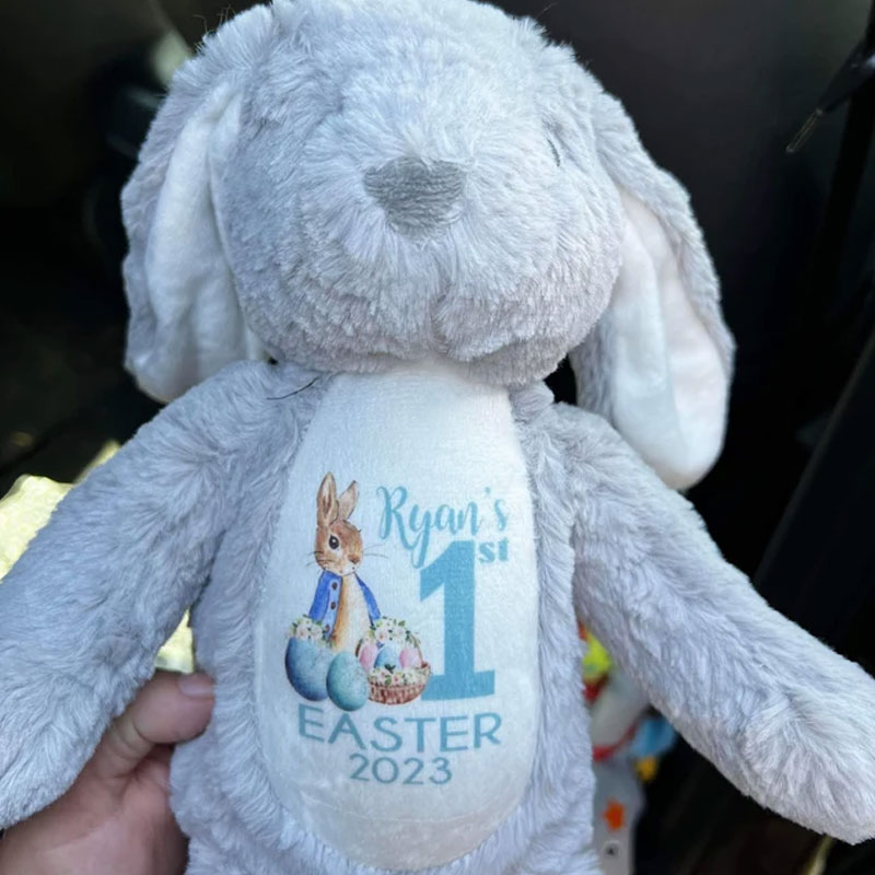 Personalised Easter Bunny Rabbit Easter Baby Gift