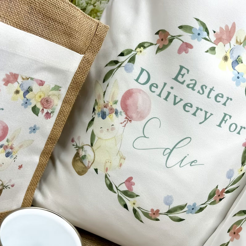 Personalised Easter Sack Kids Easter Gift