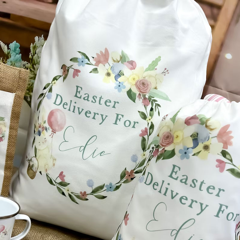 Personalised Easter Sack Kids Easter Gift