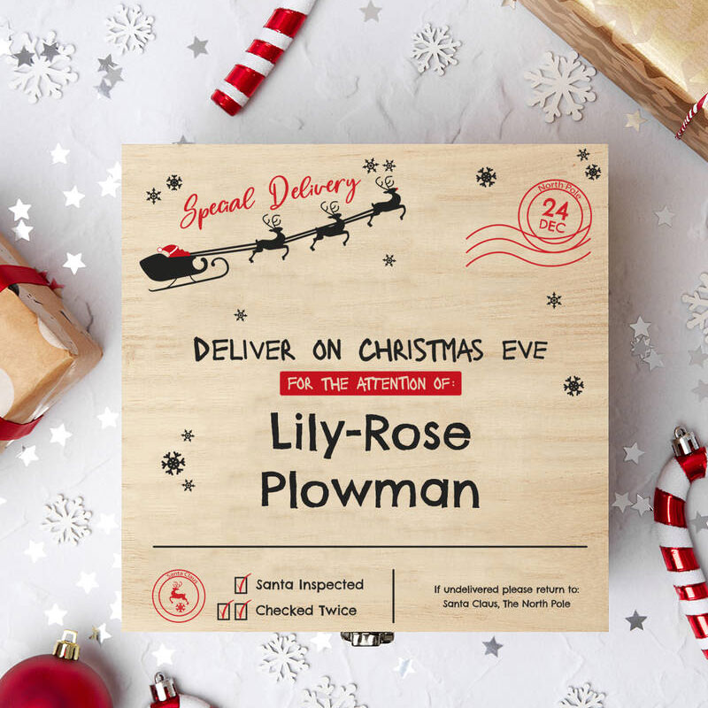Personalised Kids Special Christmas Eve Box