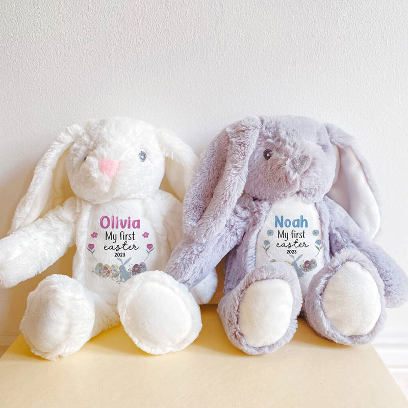Personalised My First Easter Bunny Toy With Name