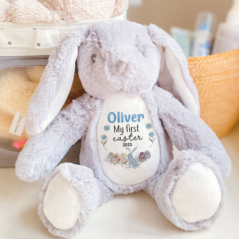 Personalised My First Easter Bunny Toy With Name