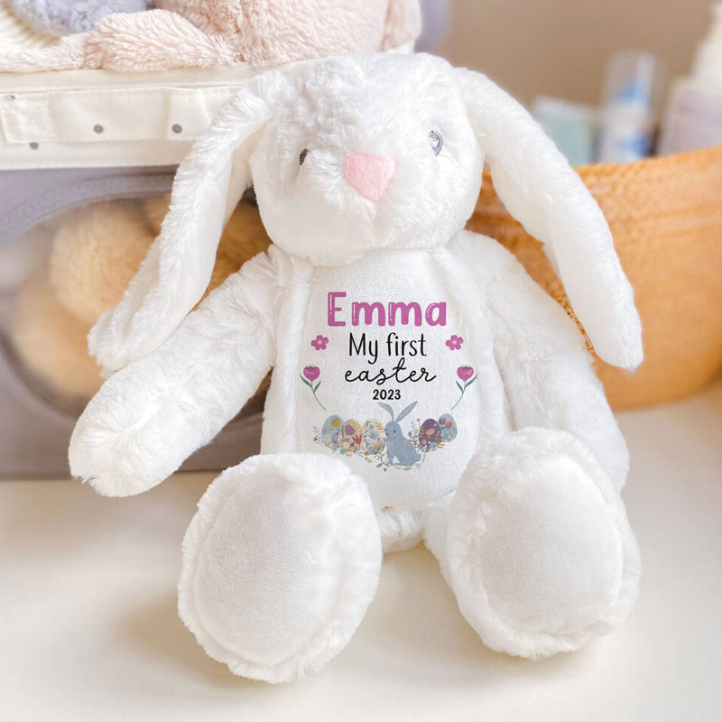 Personalised My First Easter Bunny Toy With Name