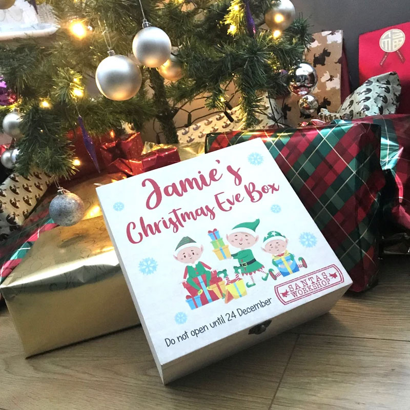 Personalised Name Christmas Eve Box Perfect Xmas gift