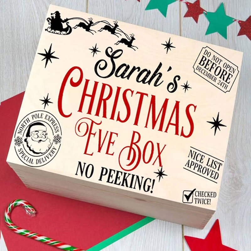 Personalised Name Christmas Eve Box Perfect Xmas gift