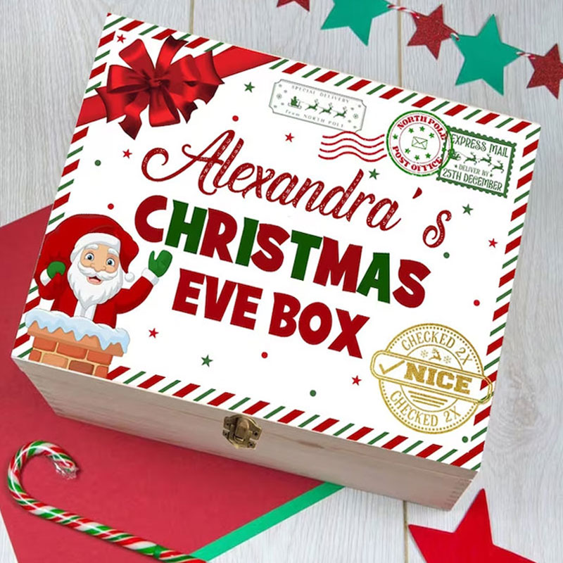 Personalised Name Christmas Eve Box Perfect Xmas gift
