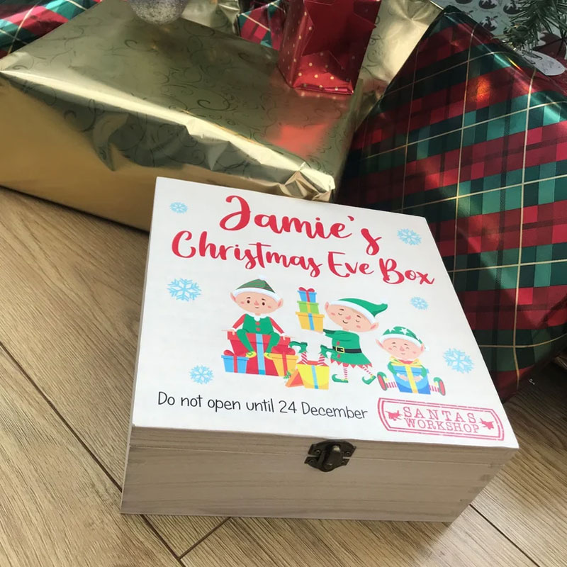 Personalised Name Christmas Eve Box Perfect Xmas gift