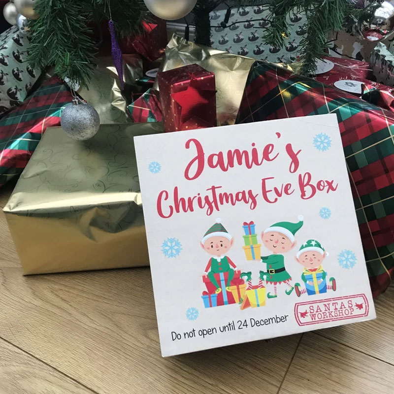 Personalised Name Christmas Eve Box Perfect Xmas gift