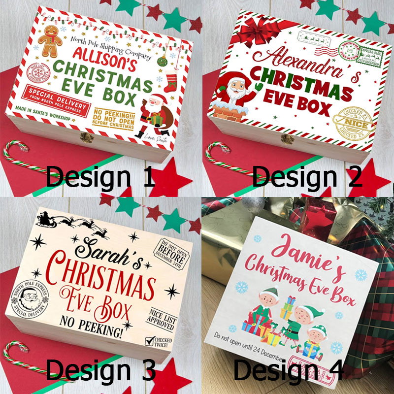 Personalised Name Christmas Eve Box Perfect Xmas gift