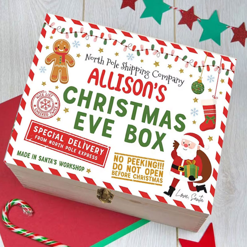 Personalised Name Christmas Eve Box Perfect Xmas gift