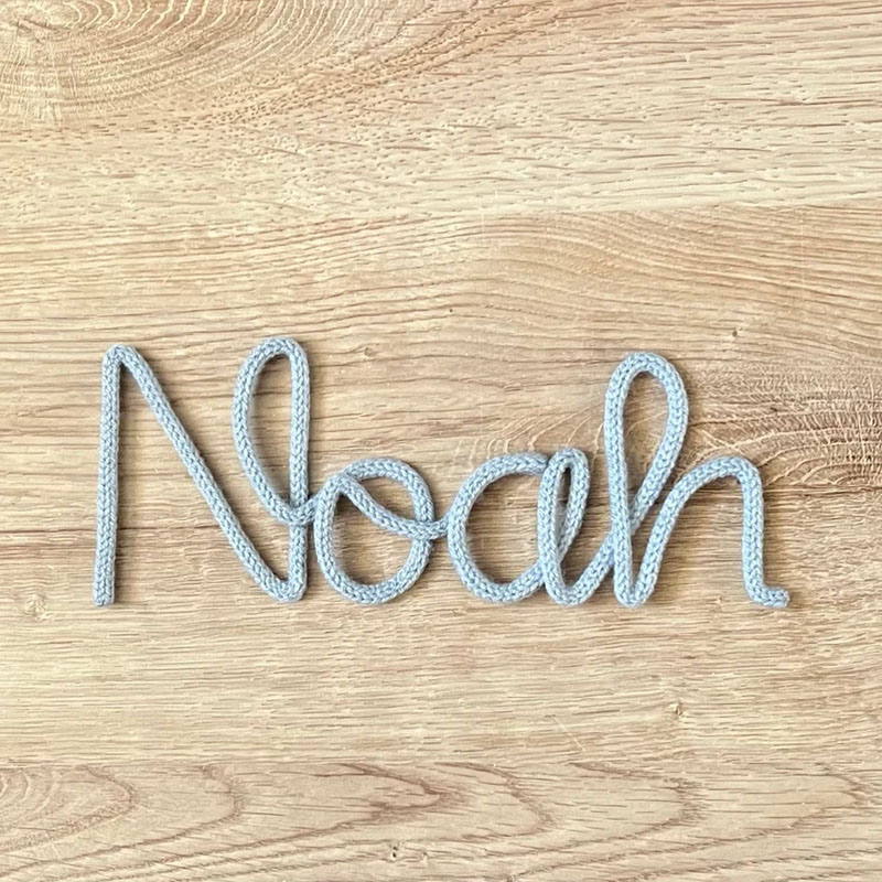 Personalized Cotton Nursery Name Tags
