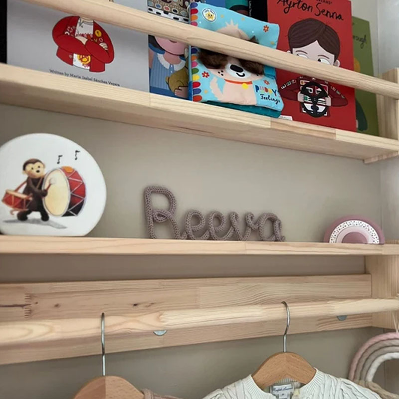 Personalized Cotton Nursery Name Tags