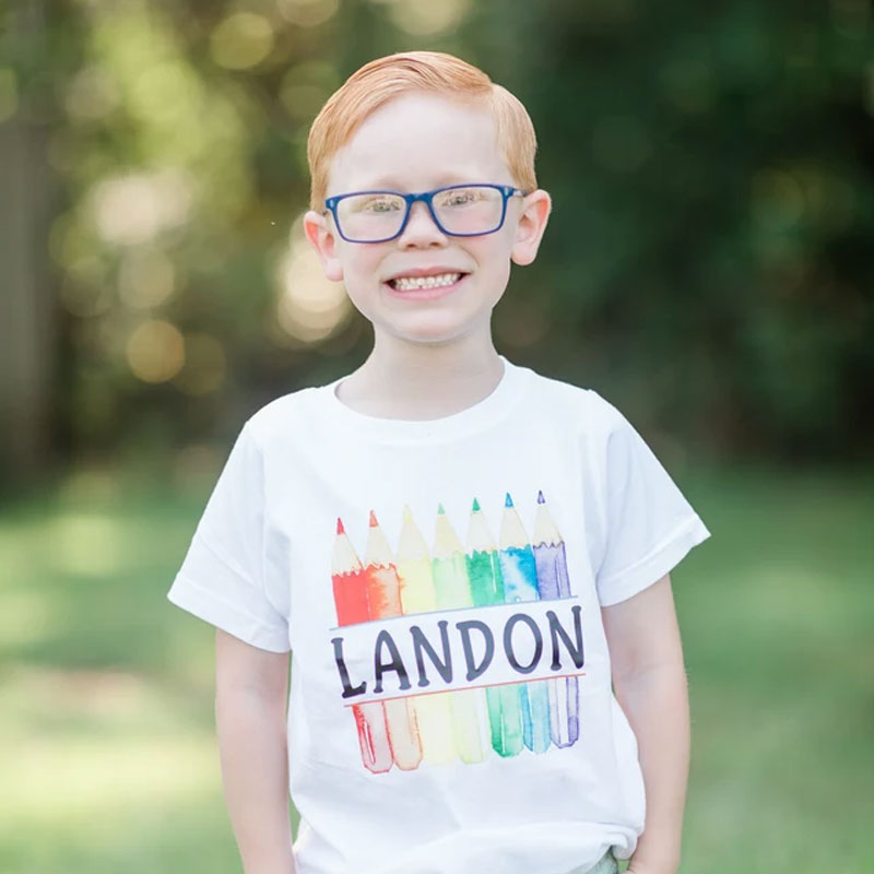 Personalized First Day Of School Kids Shirt