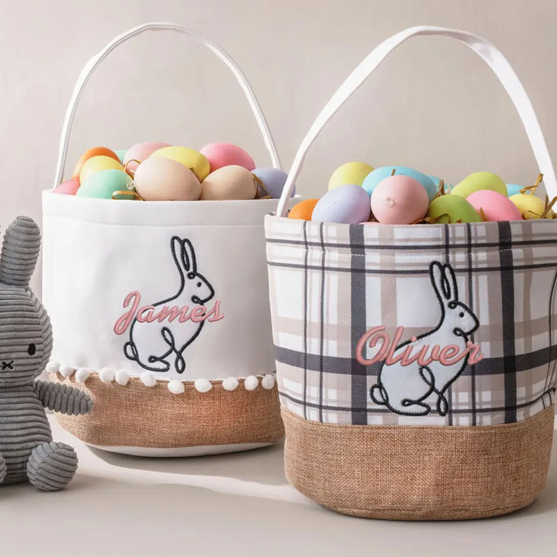 Personalized Handmade Easter Egg Basket