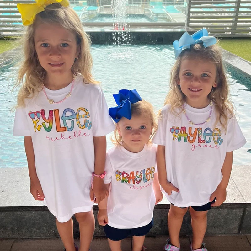 Personalized Summer Kids Shirt Pool Party Shirt