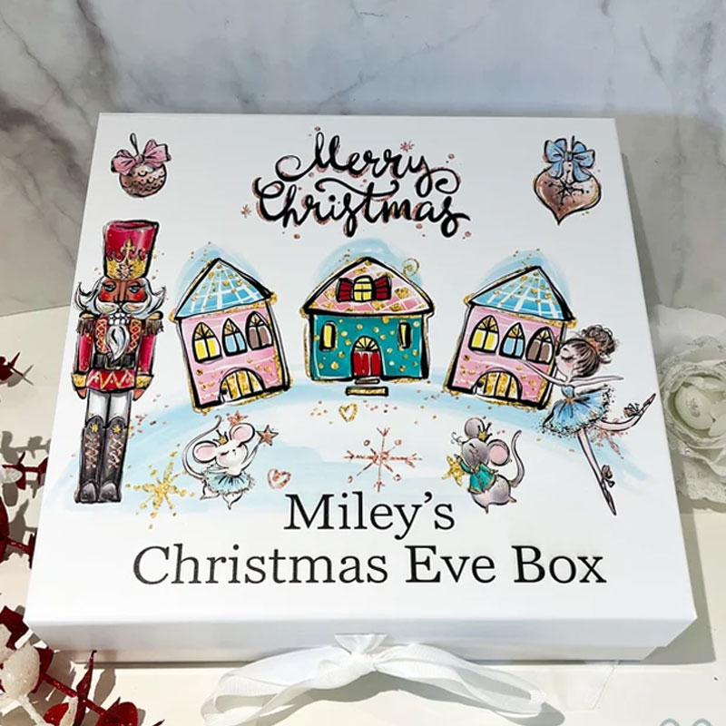 Pink Nutcracker Christmas Eve Box Girls Christmas Box