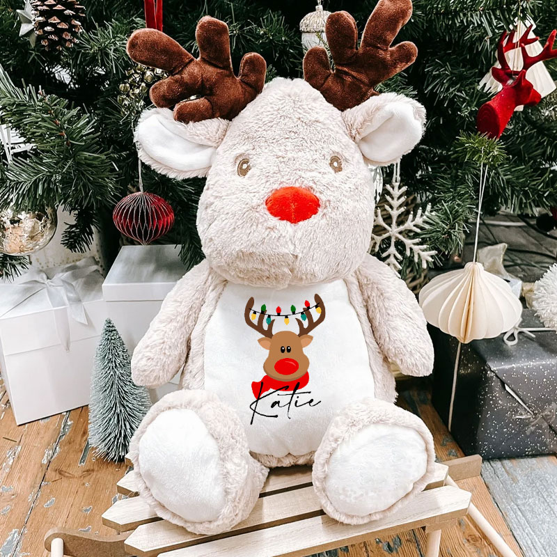 Plush Reindeer toy Christmas Gift for Kids