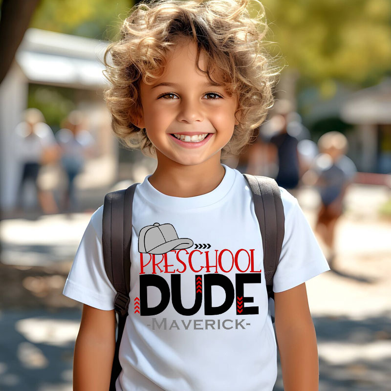 Preschool School shirt First day of school Tshirt