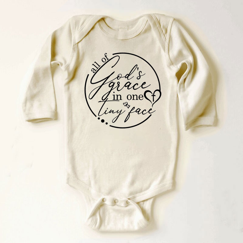 Religious Baby Bodysuit All of God's Grace