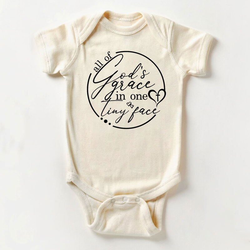 Religious Baby Bodysuit All of God's Grace