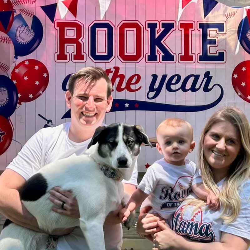 Rookie of the year boys baseball birthday Tshirt