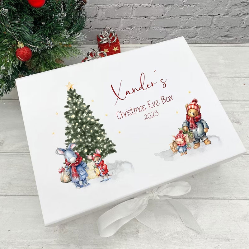 Santa's Sleigh Christmas Eve Box Children's First Christmas